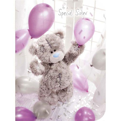 Special Sister Birthday Me to You Bear Boxed Card £9.99